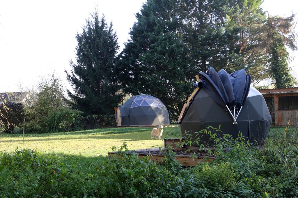 Dôme insolite des Bulles d’Aidant dans le Loiret